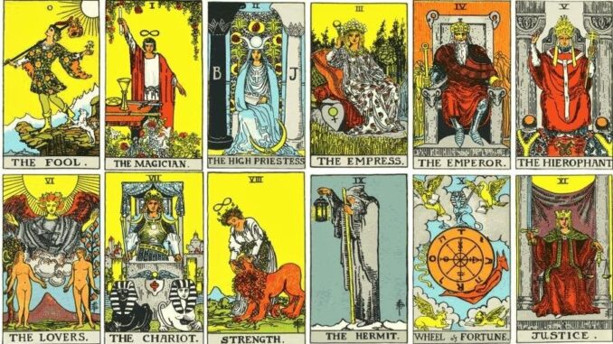 Rider Waite tarot cards