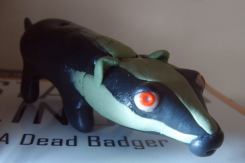 fimo badger