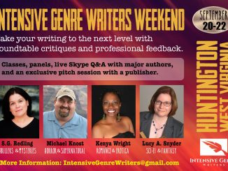 Intensive Genre Writers Weekend Poster