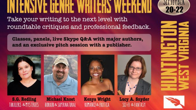 Intensive Genre Writers Weekend Poster