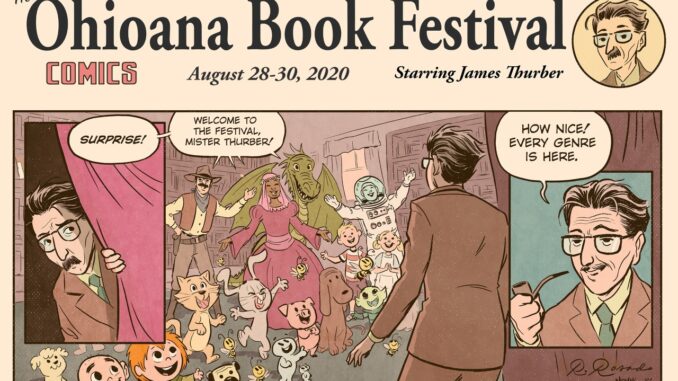 Ohioana Book Festival Cartoon