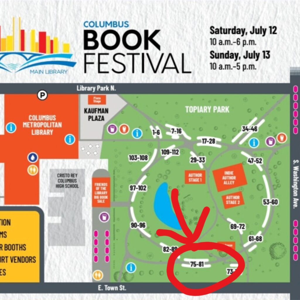 Book festival map